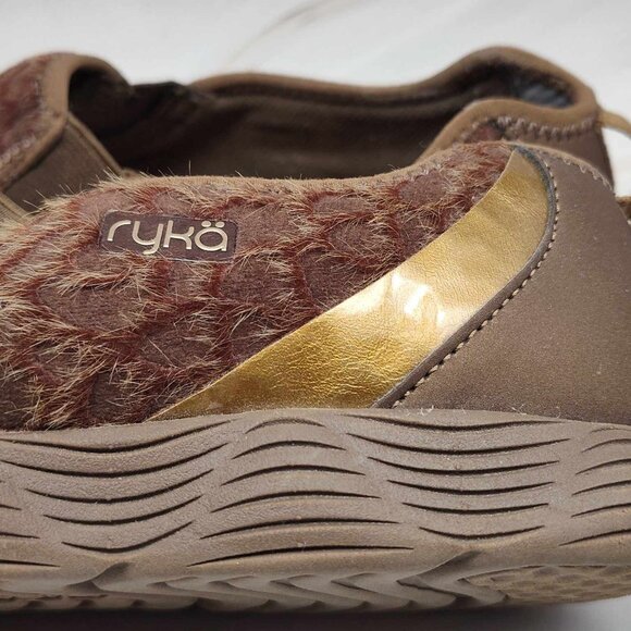 Ryka brown slip-on shoe, size 8 - Picture 3 of 6